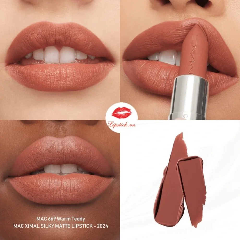M.A.C MAC Macximal Matte Lipstick - 669 Warm Teddy - 0.12 oz / 30.5 g - NIB